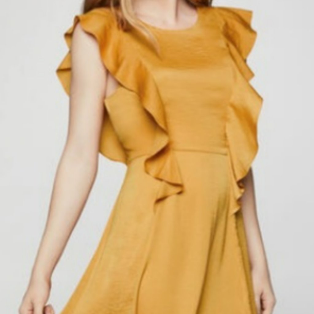 Bcbg Generation Golden Flutter Dress